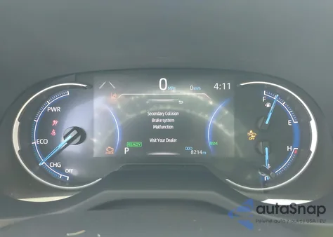 2025 Toyota Rav4 Hybrid Xse из США, поврежденный, VIN JTME6RFV6SD576120